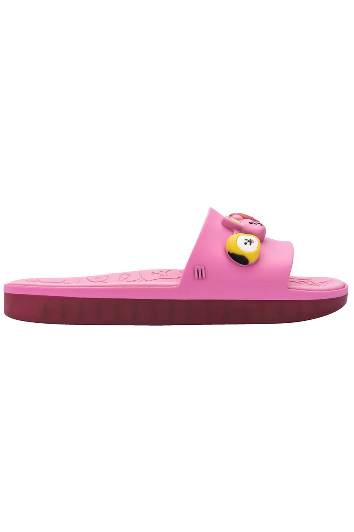 Melissa Beach Slide Next Gen + BT21 in Pink