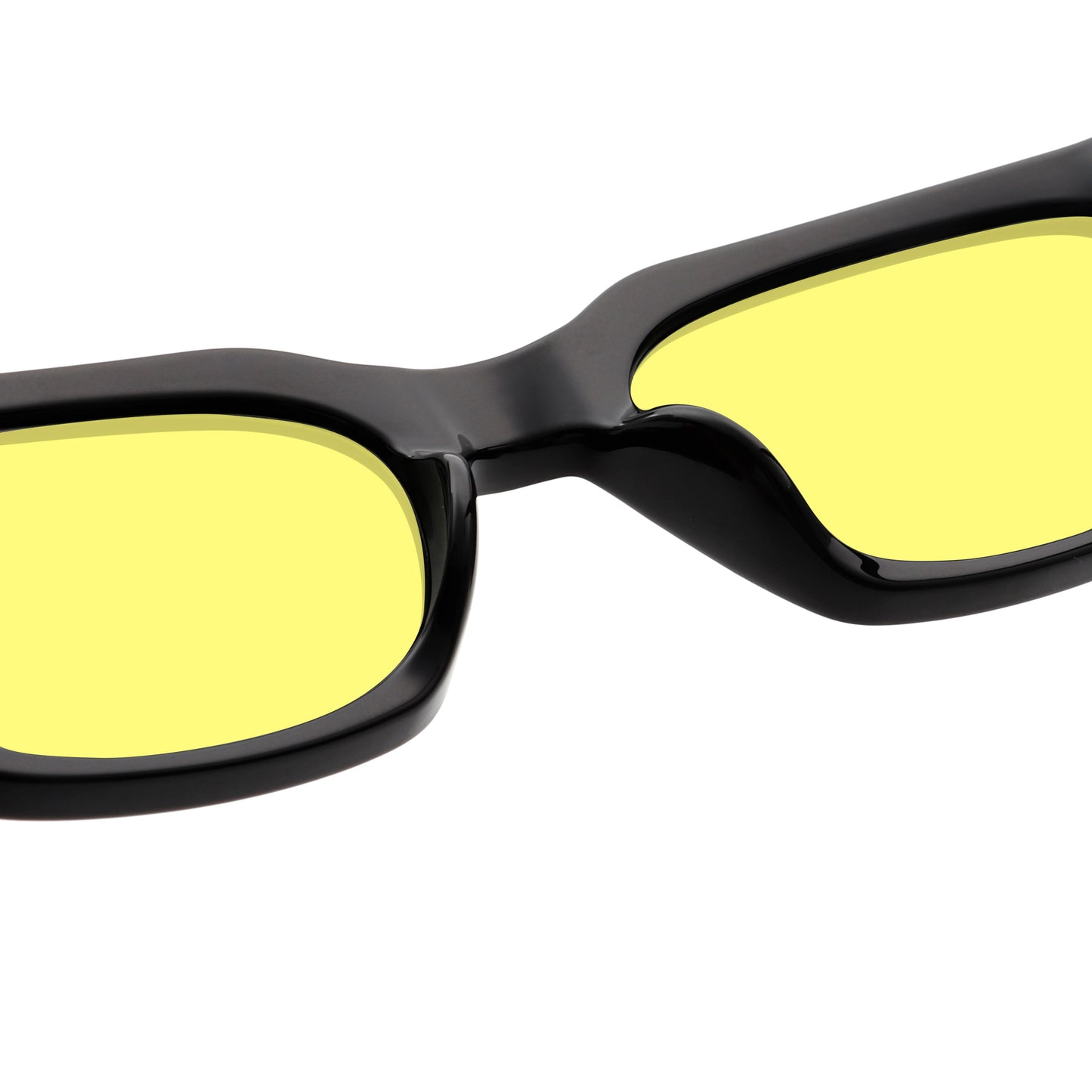 A.Kjaerbede Bror Sunglasses in Black & Yellow color