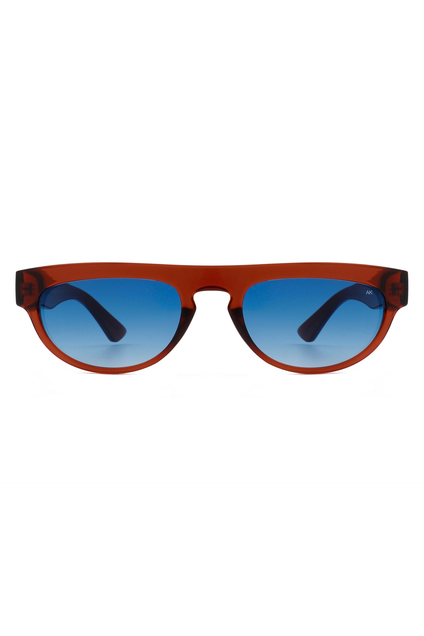 A.Kjaerbede Jake Sunglasses in Brown Transparent color