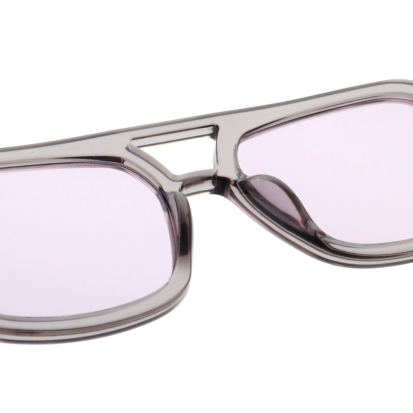 A.Kjaerbede Kaya Sunglasses in Grey Transparent color