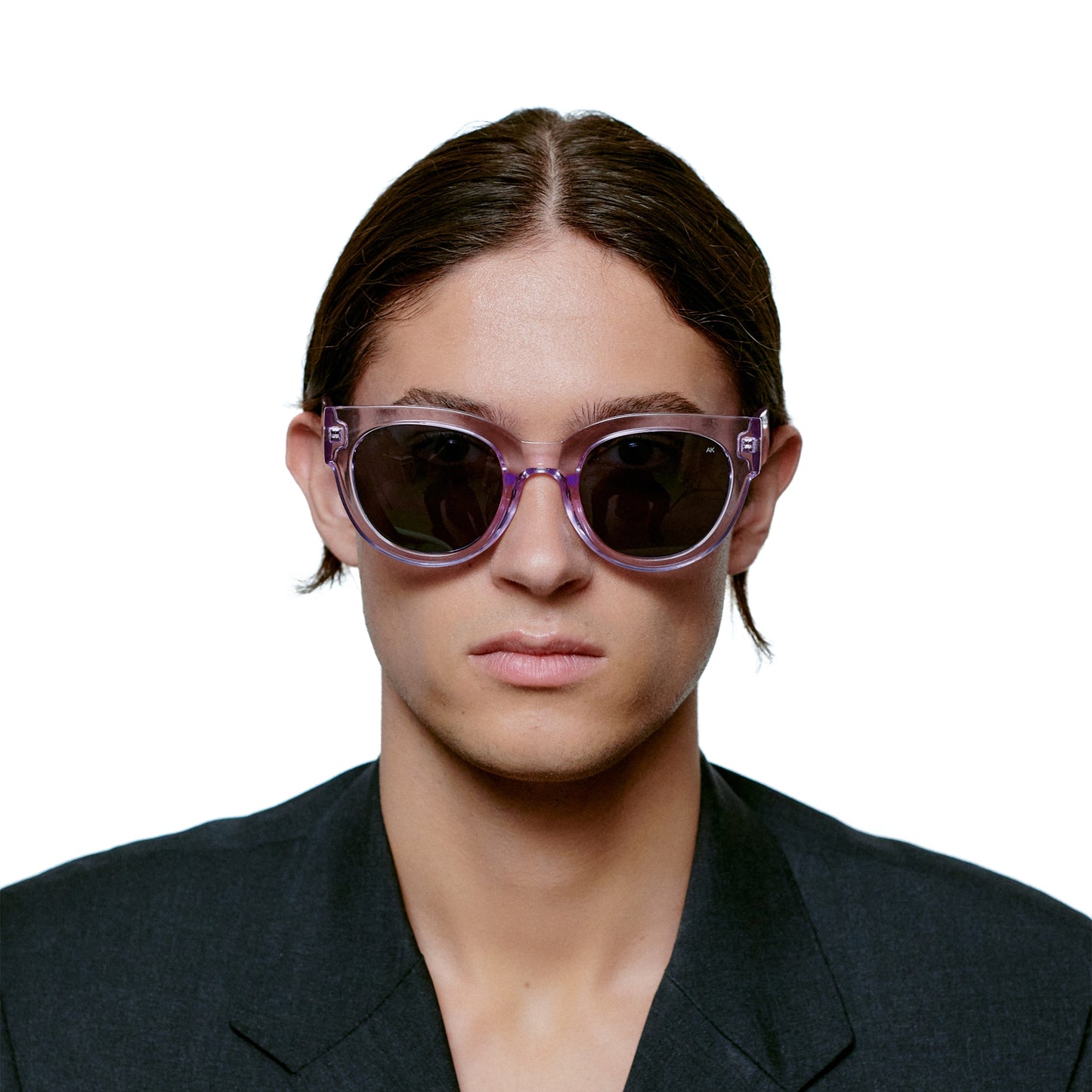 A.Kjaerbede Lilly Sunglasses in Lavender Transparent color