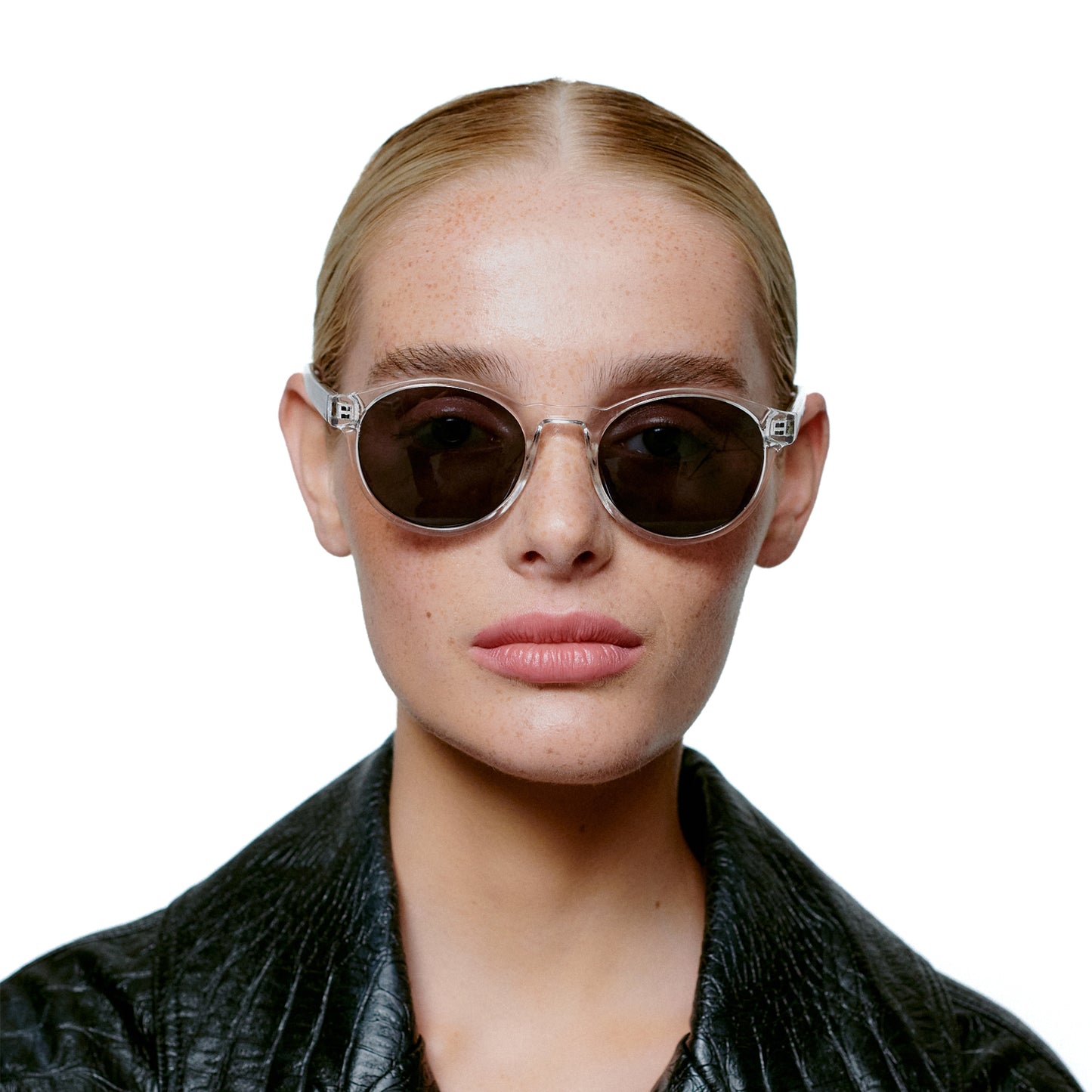A.Kjaerbede Marvin Sunglasses in Crystal color