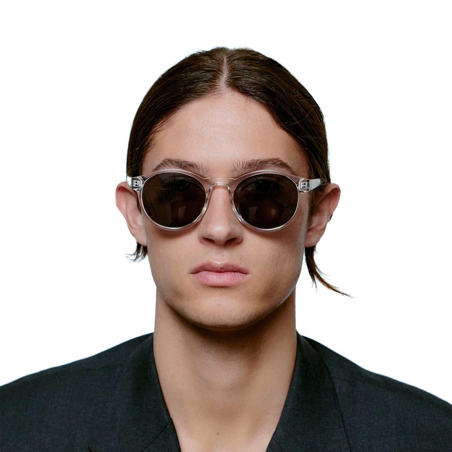 A.Kjaerbede Marvin Sunglasses in Crystal color
