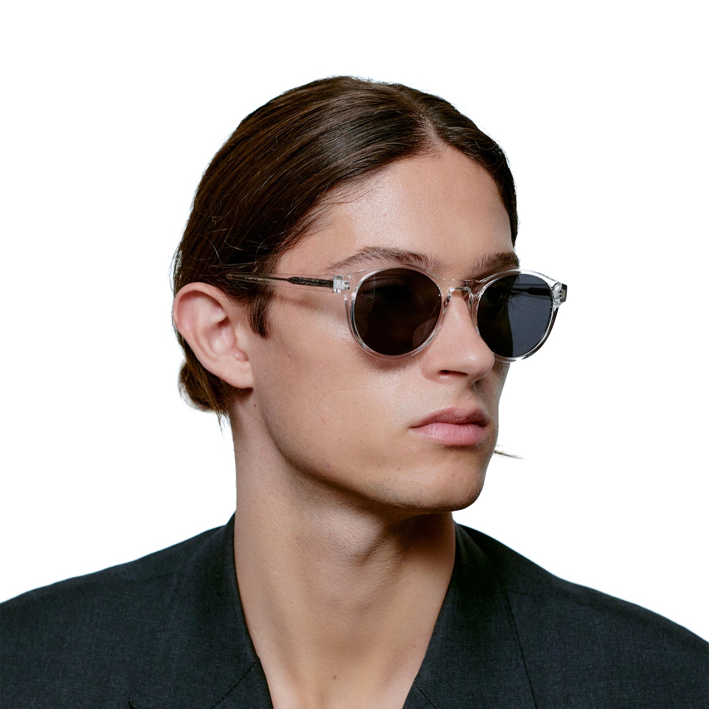 A.Kjaerbede Marvin Sunglasses in Crystal color