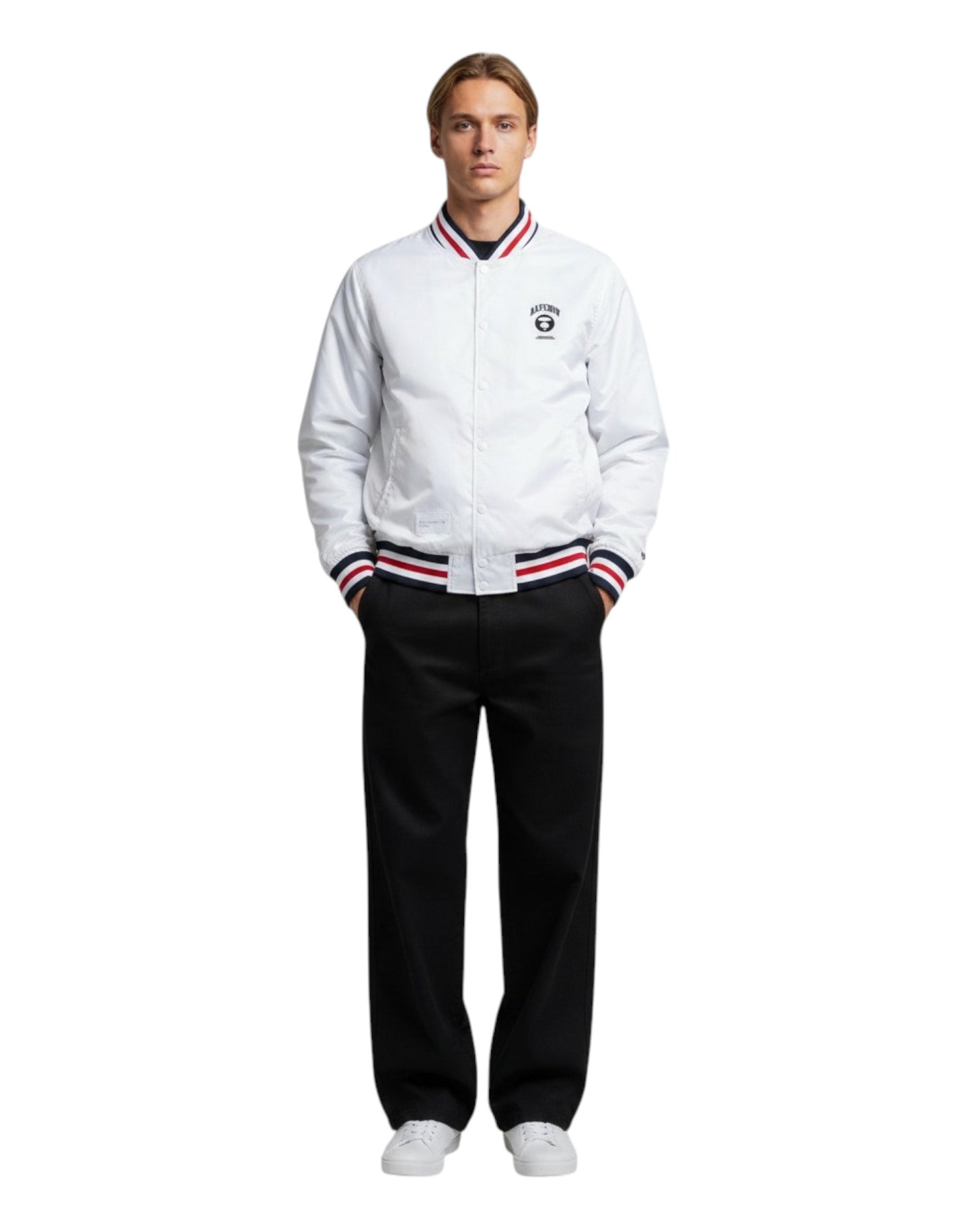 AAPE  LIGHT WEIGHT JACKET-White
