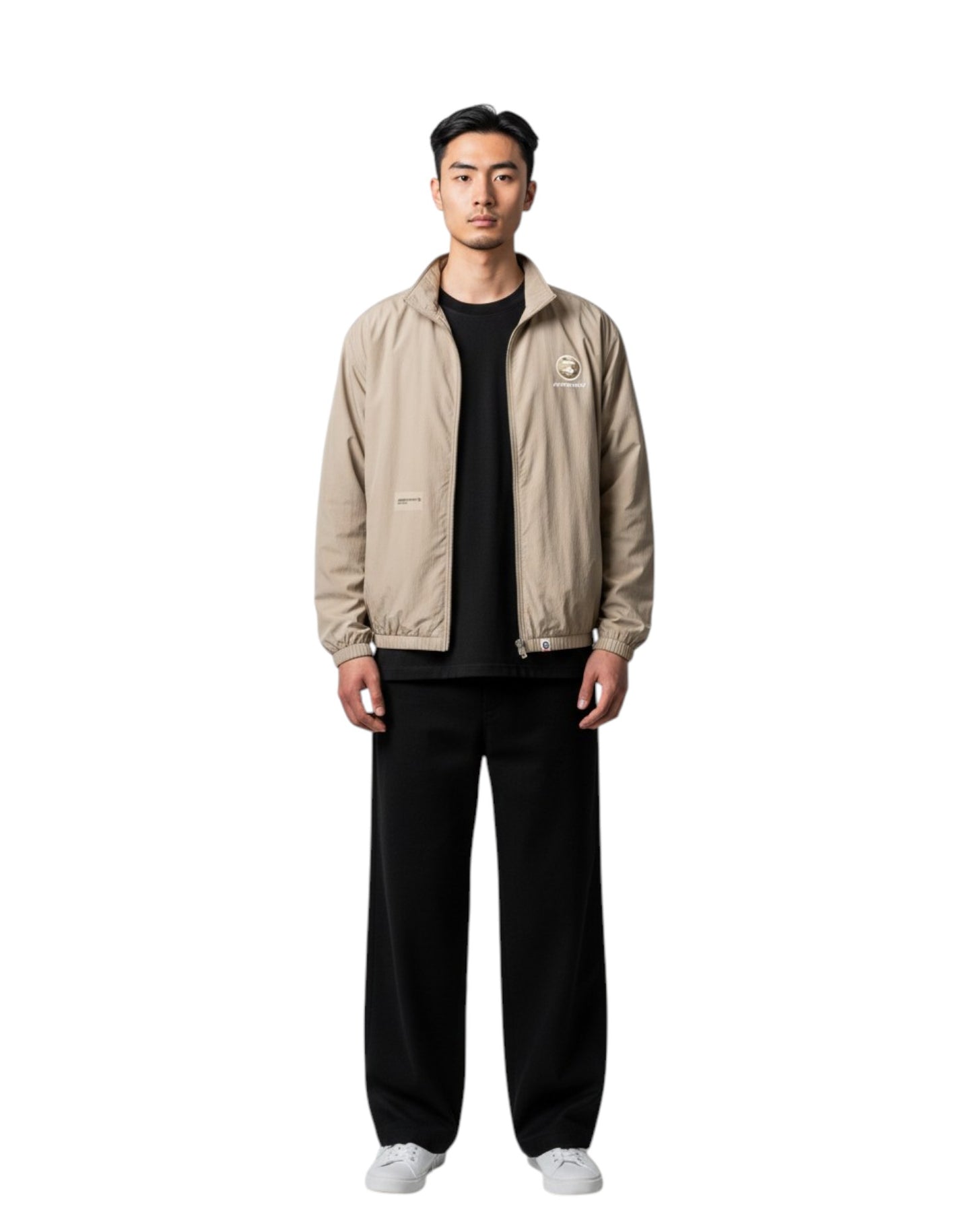 AAPE  LIGHT WEIGHT JACKET-BEIGE (GREY)