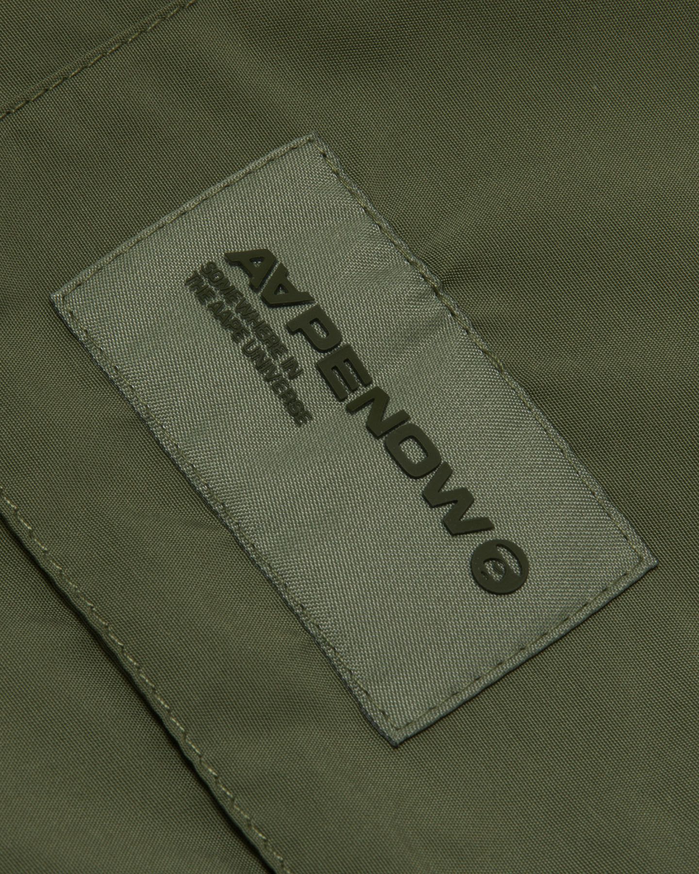 AAPE Men Woven Pant in Olive