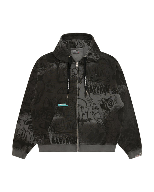 Aape  Main ZIP UP SWEATER