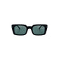 ANNA , Rectangular sunglasses for men and women green lens UV400 protection