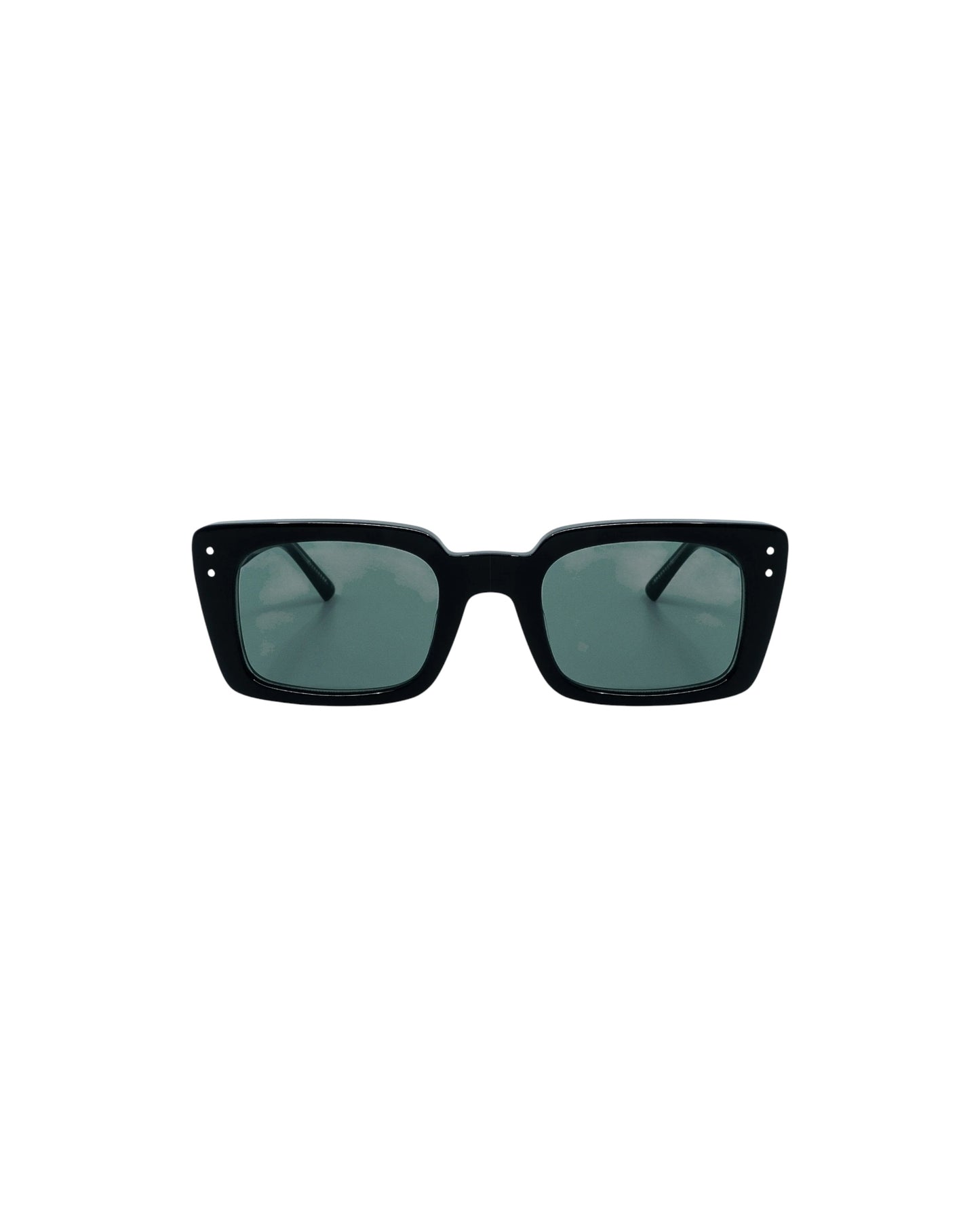 ANNA , Rectangular sunglasses for men and women green lens UV400 protection