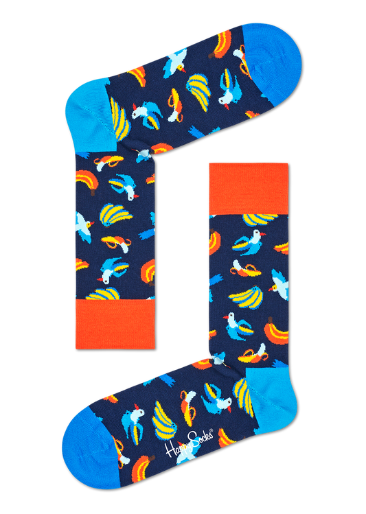 Banana Bird Sock