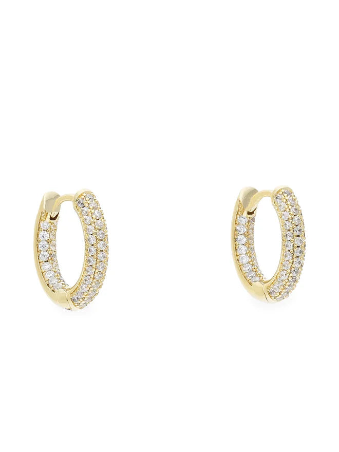 The Reversible Amalfi Hoops- Gold