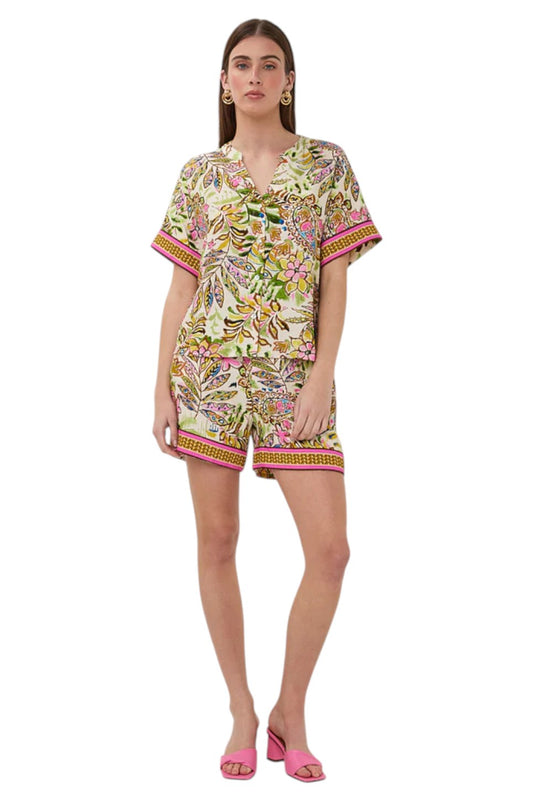 EsQualo SHORTS JUNGLE PRINT
