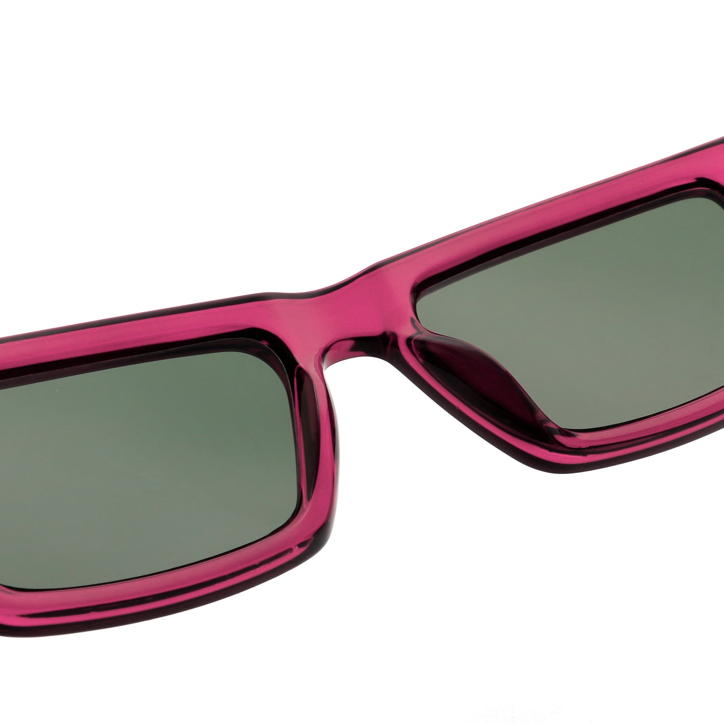 A.Kjaerbede Fame Sunglasses in Burgundy Transparent color