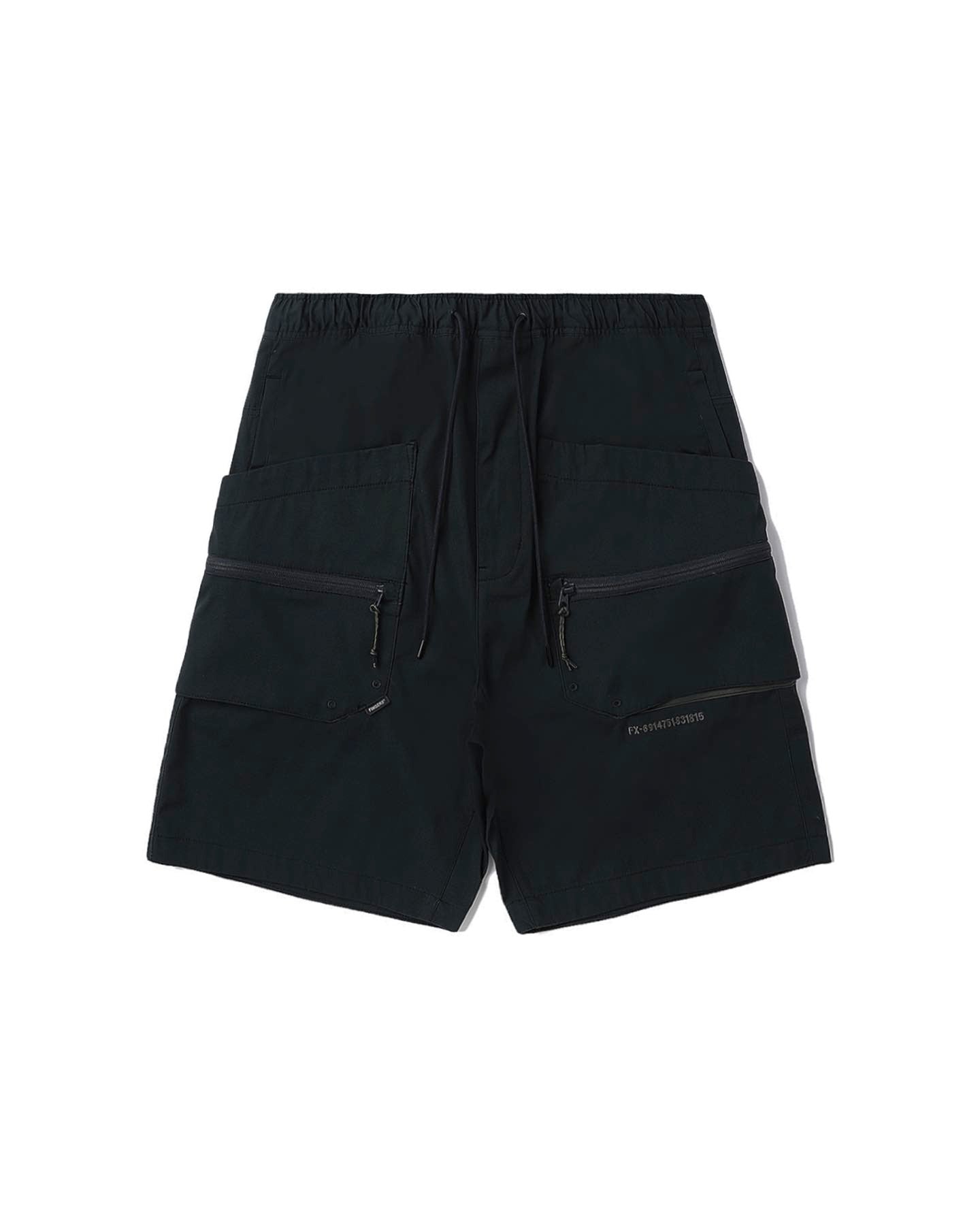 Men's - Zip Pocket Shorts Light Black