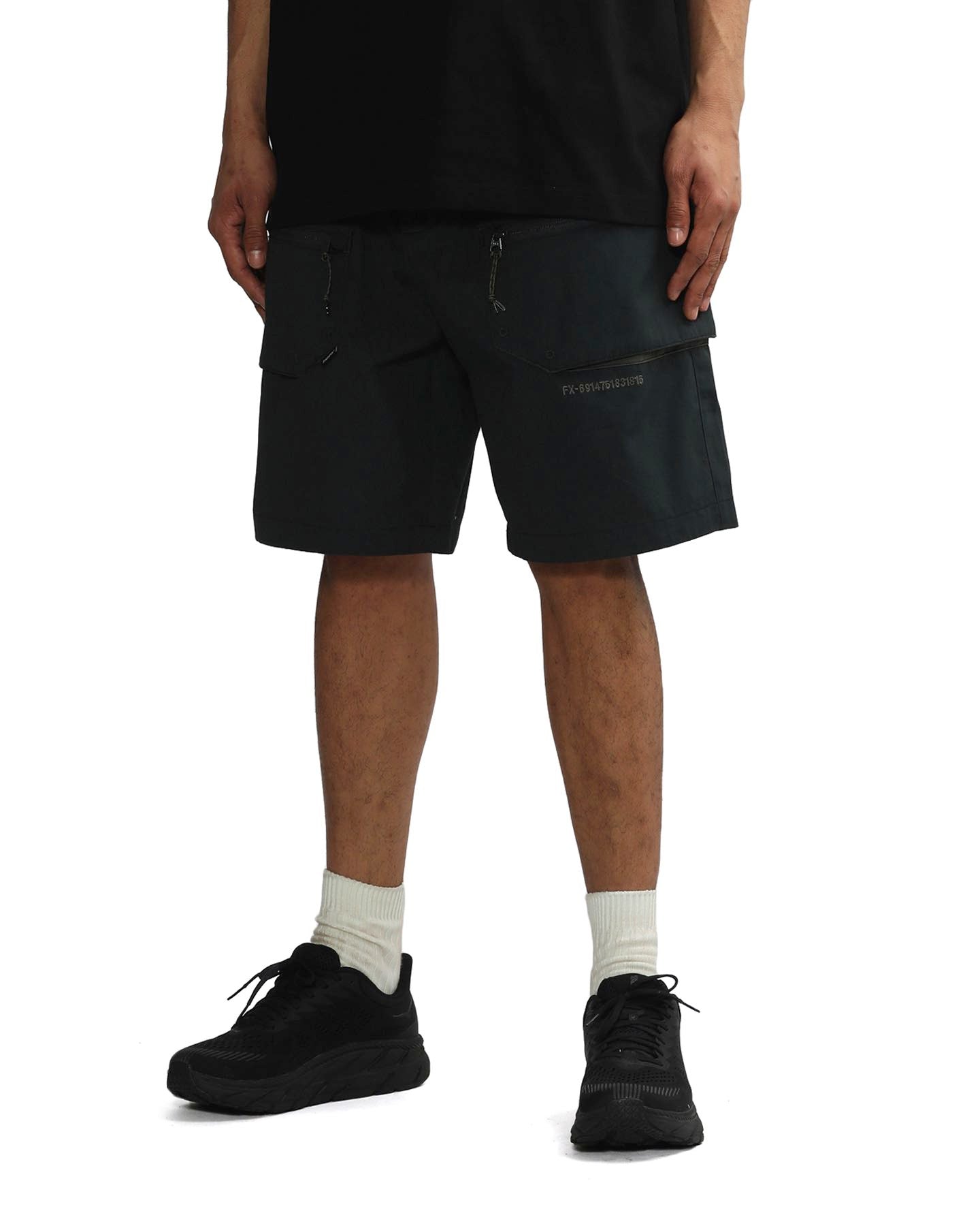 Men's - Zip Pocket Shorts Light Black