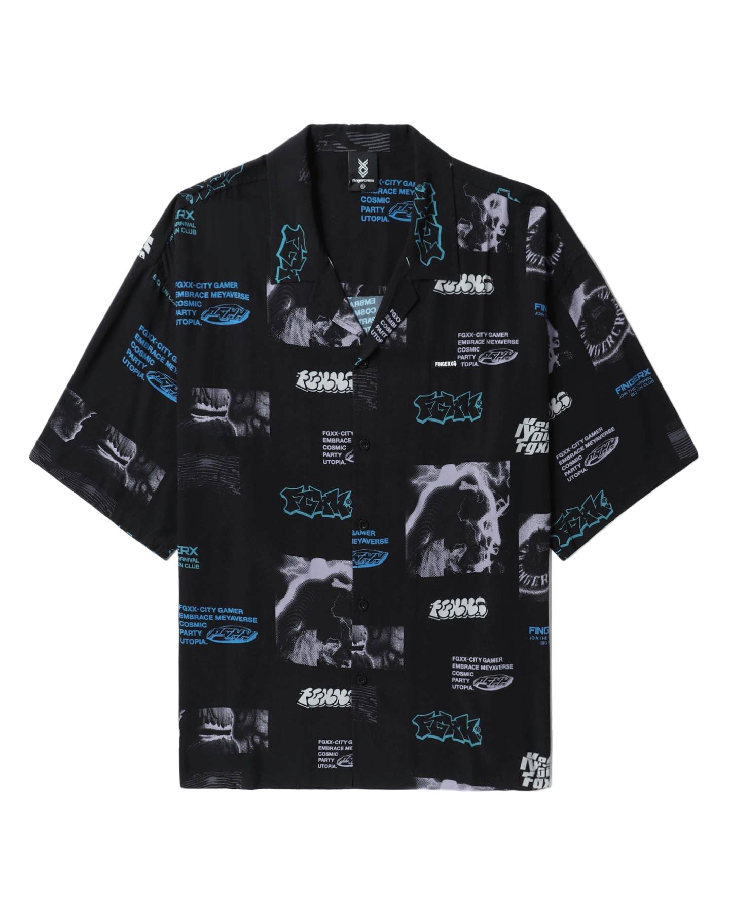 Men's - Short Sleeve Shirt in Black