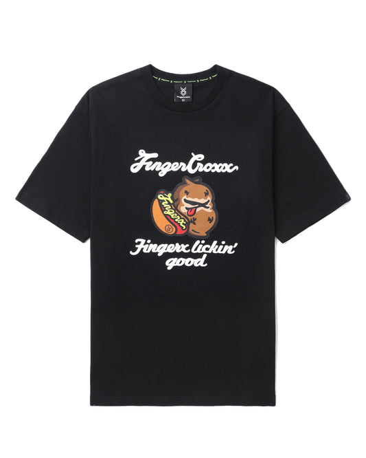 Men's - Finger Lickin' Good T-shirt in Black