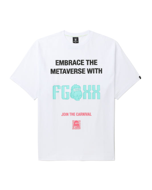 Men's - Embrace The Metaverse White T-shirt