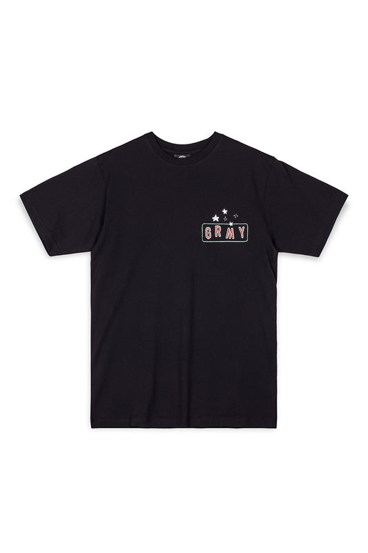 Men The Basic Instinct Regular Tee in Black