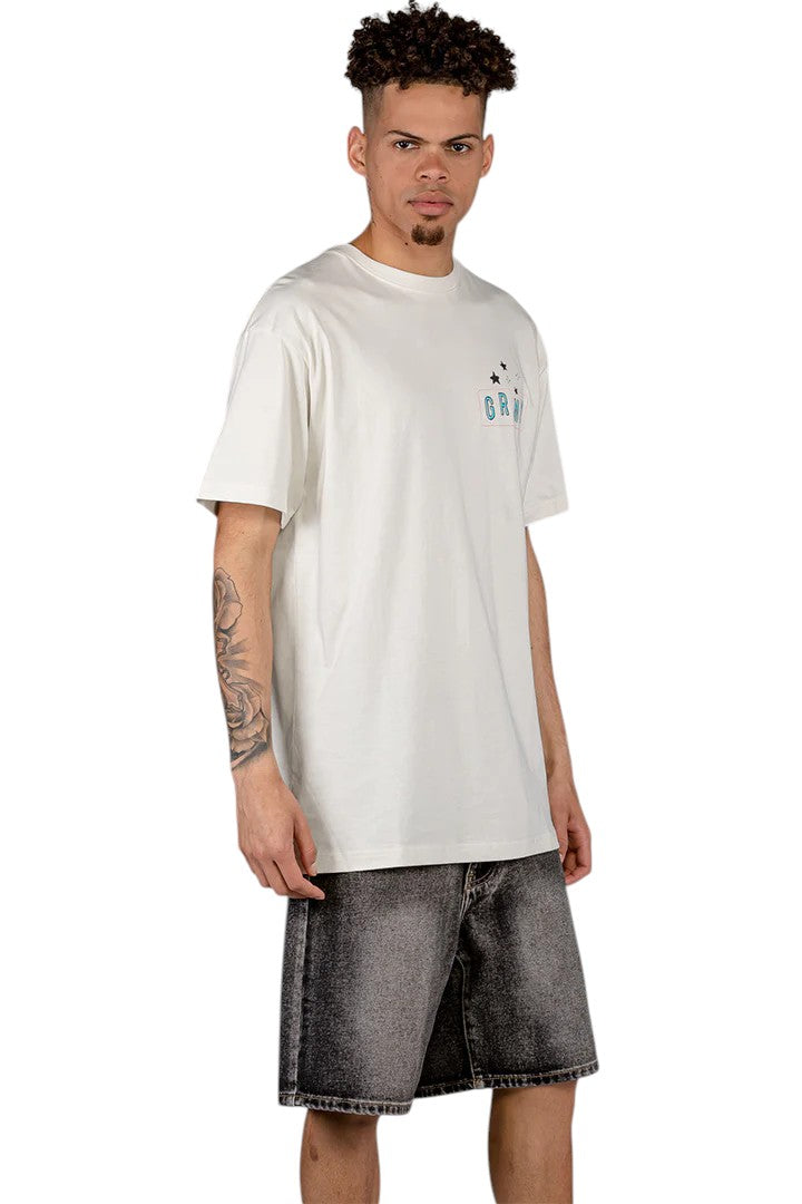 Men The Basic Instinct Regular Tee in White