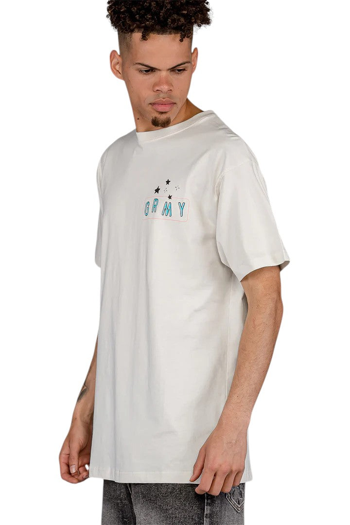 Men The Basic Instinct Regular Tee in White