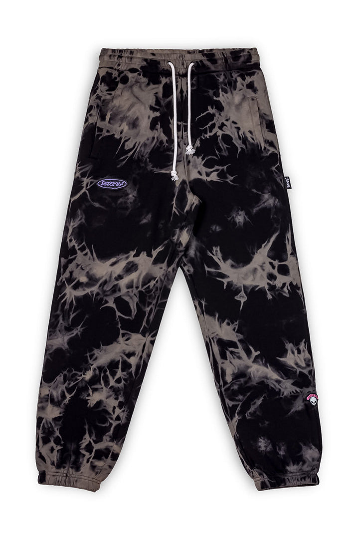 UFOLLOW Bleached Sweatpants in Bleached Black