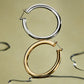 Amalfi Tube Hoops-Gold