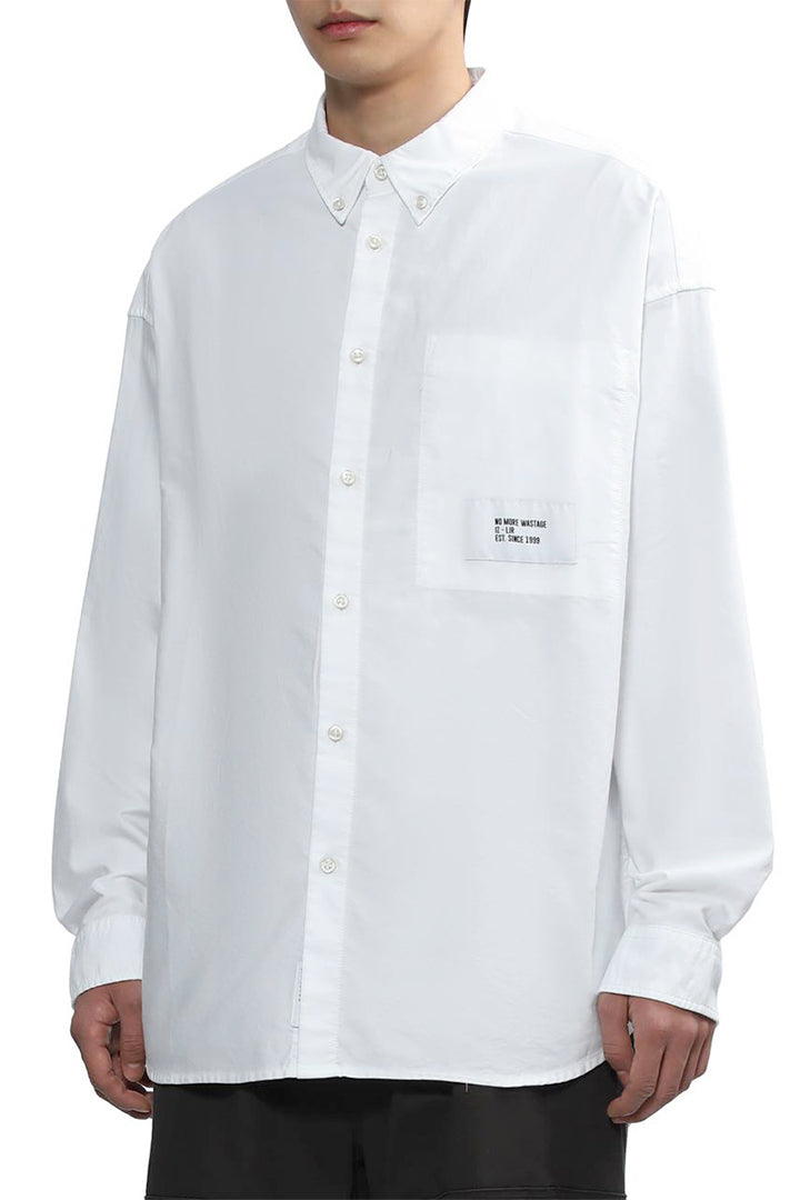 Izzue Men's Long Sleeve Shirt in White Color