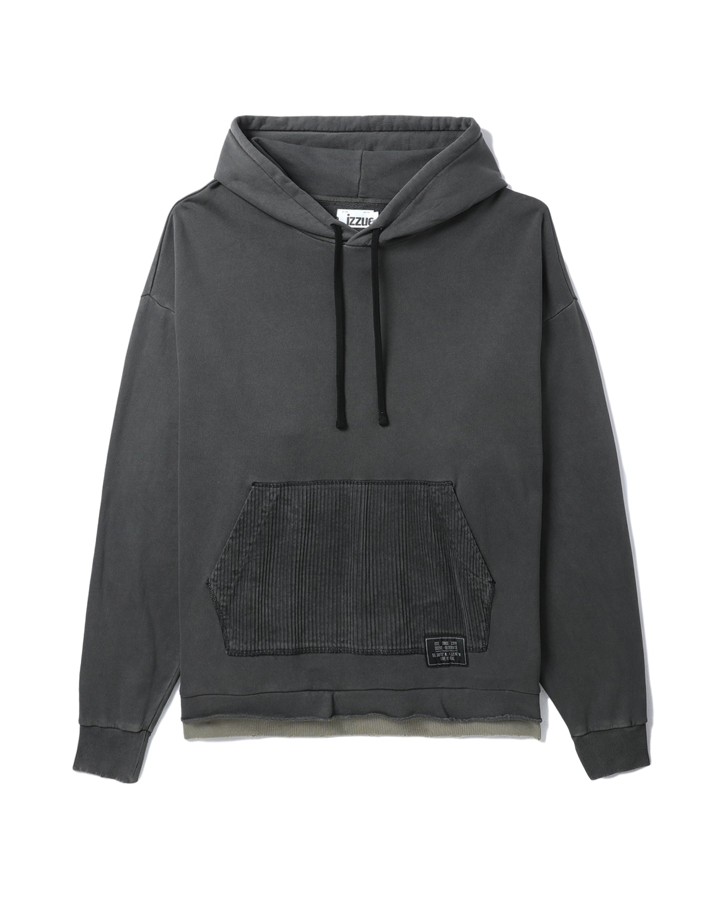 Izzue Mens Sweatshirt in Charcoal Color