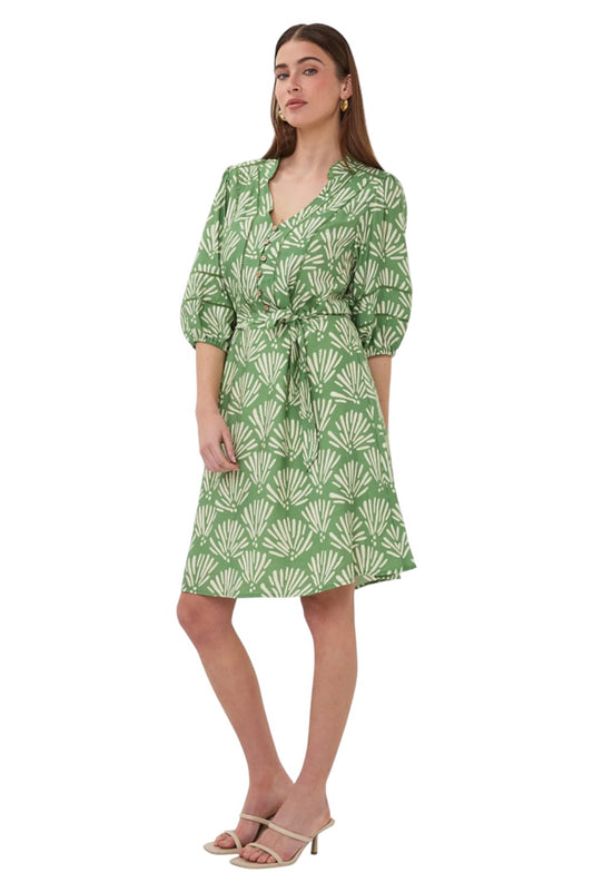 EsQualo Dress Tropical Print