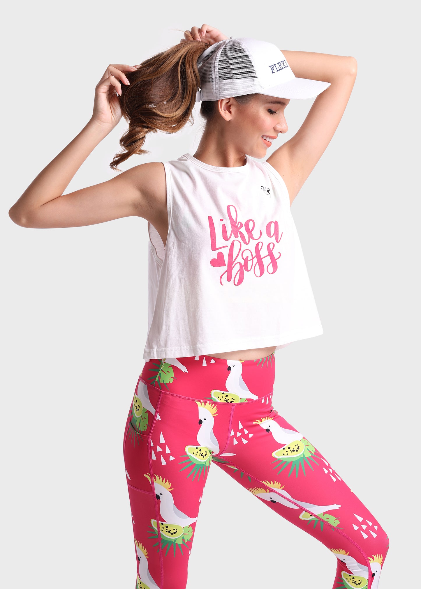 Like A Boss Crop Top - Free Size