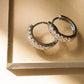 Baby Pave Huggies-Silver