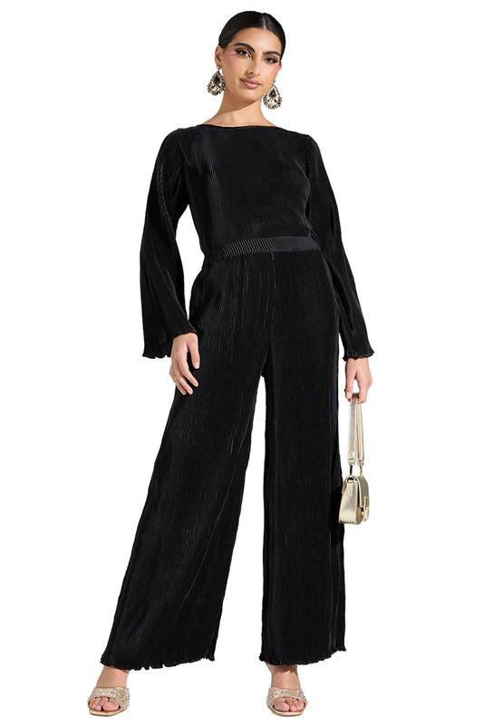 Soft Pleated Wide Leg Pants