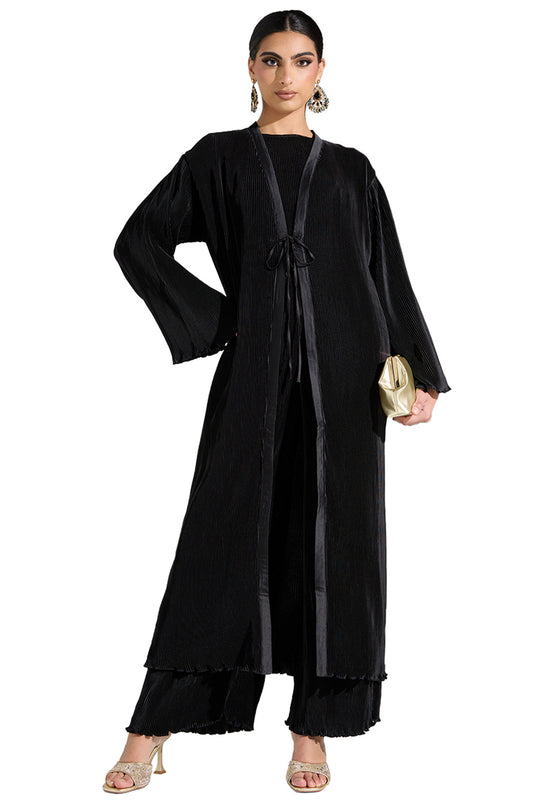 Soft Pleated Abaya