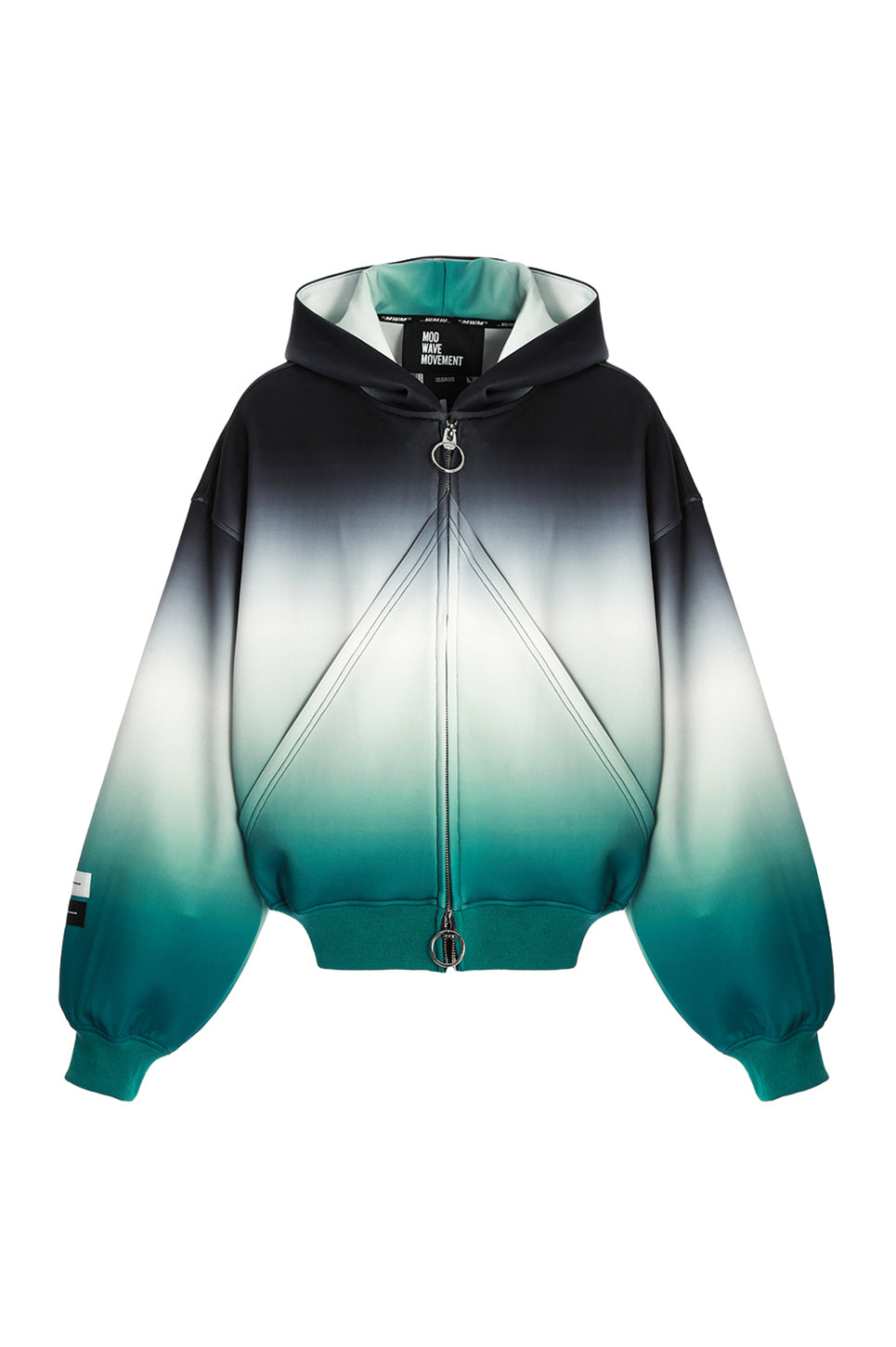 Mwm Oversized Hoodie With Dropped Shoulders And Puffed Sleeves