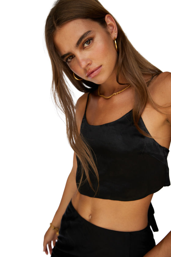 SNDYS Marilyn Top - Black