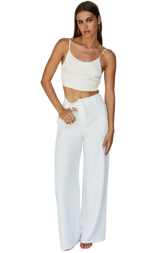 SNDYS Marilyn Top - Champagne