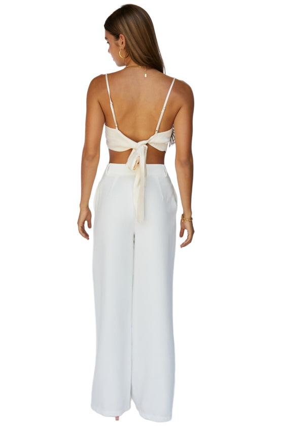 SNDYS Marilyn Top - Champagne