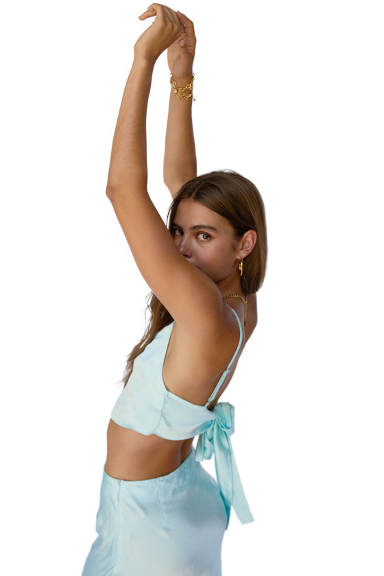 SNDYS Marilyn Top - Sky