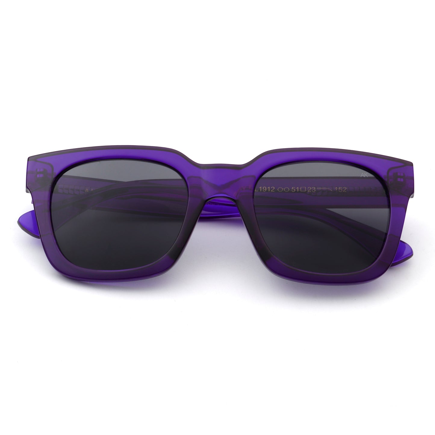 A.Kjaerbede Nancy Sunglasses in Purple Transparent color