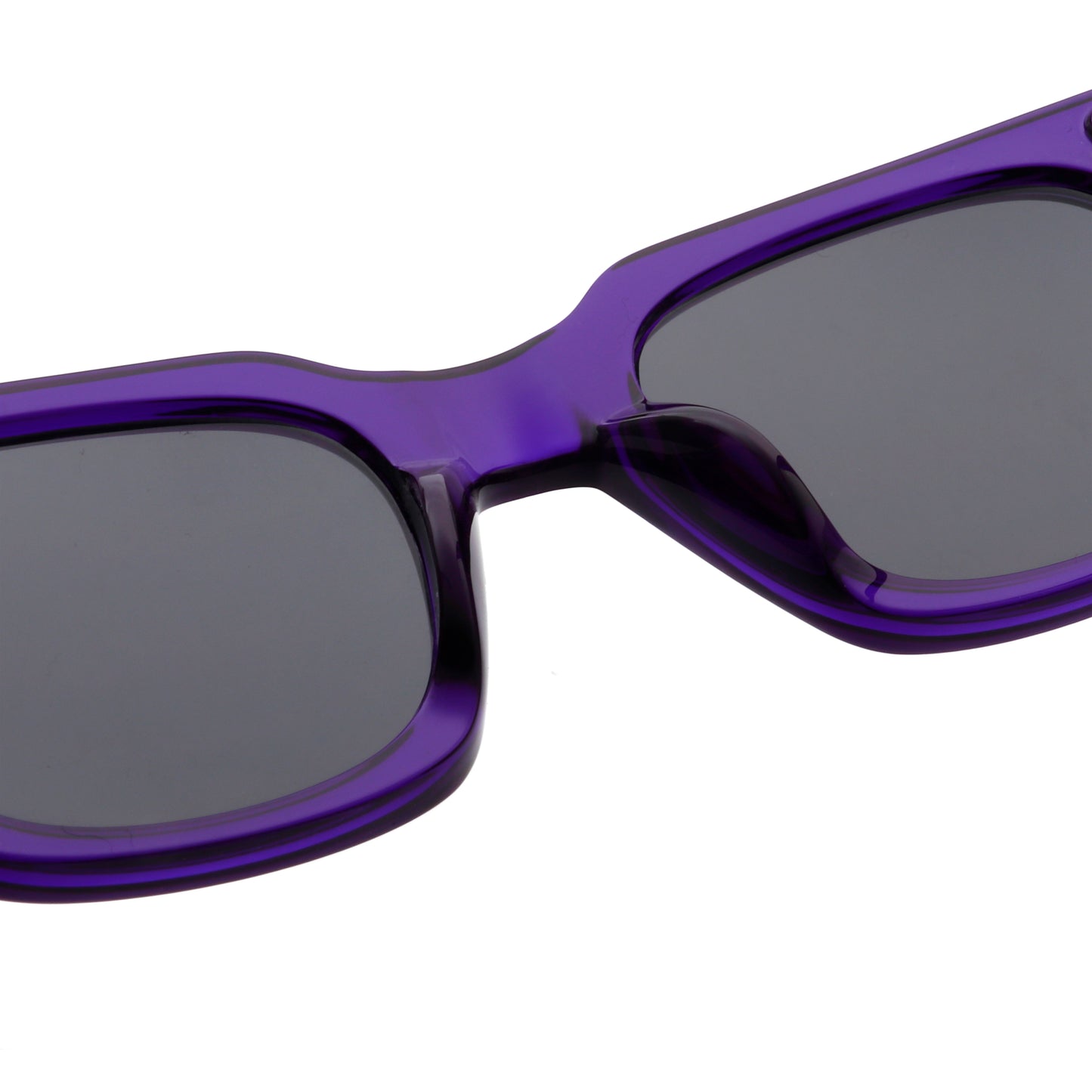 A.Kjaerbede Nancy Sunglasses in Purple Transparent color