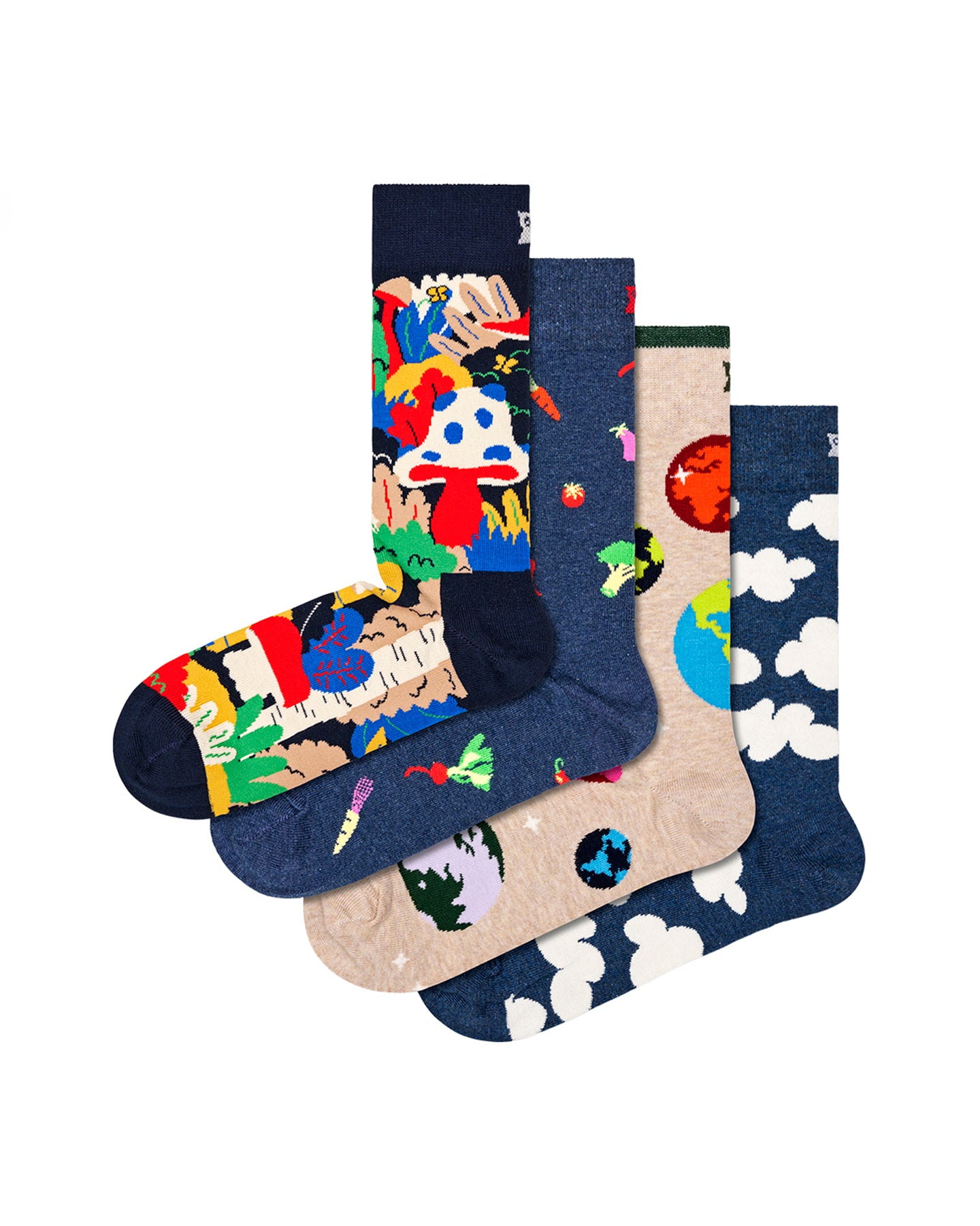 4-Pack Wild And Free Socks Gift Set