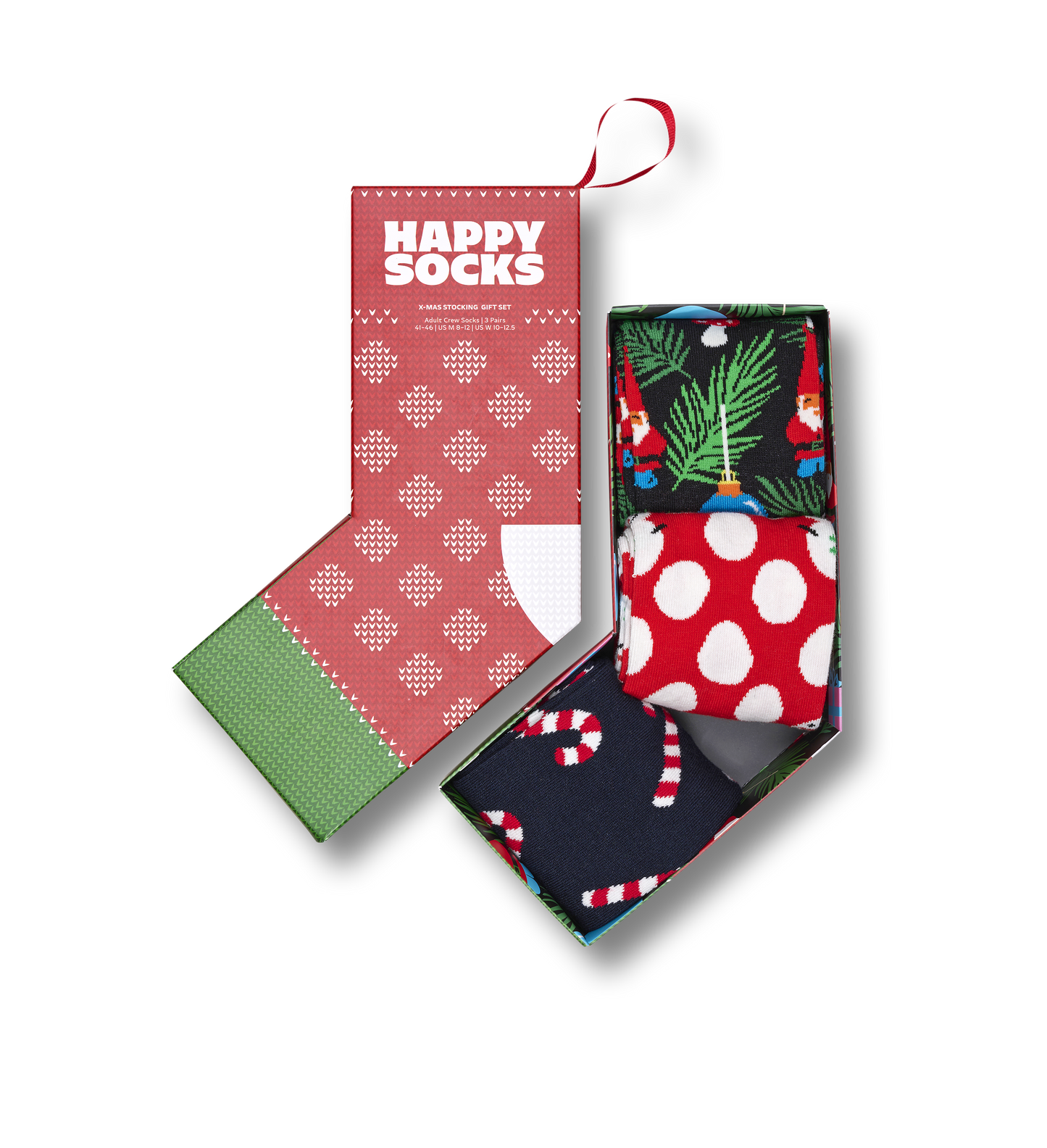 3-Pack X-Mas Stocking Socks Gift Set