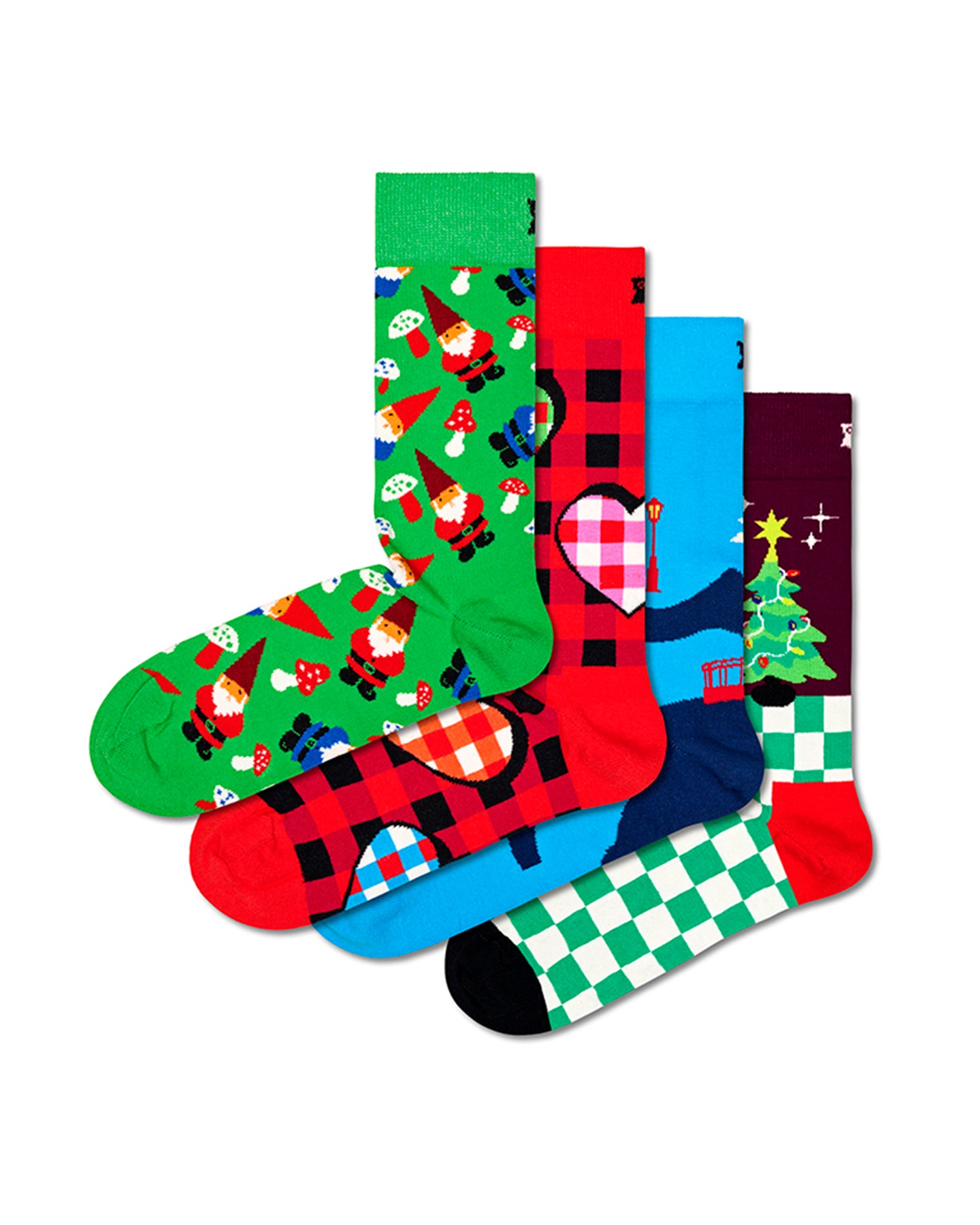 4-Pack Santa's Workshop Socks Gift Set