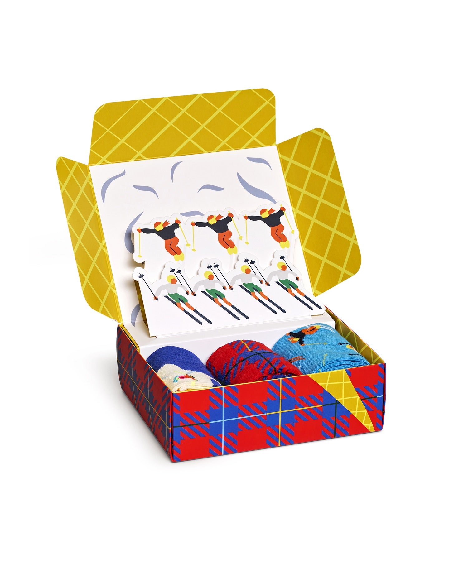 3-Pack Downhill Skiing Socks Gift Set