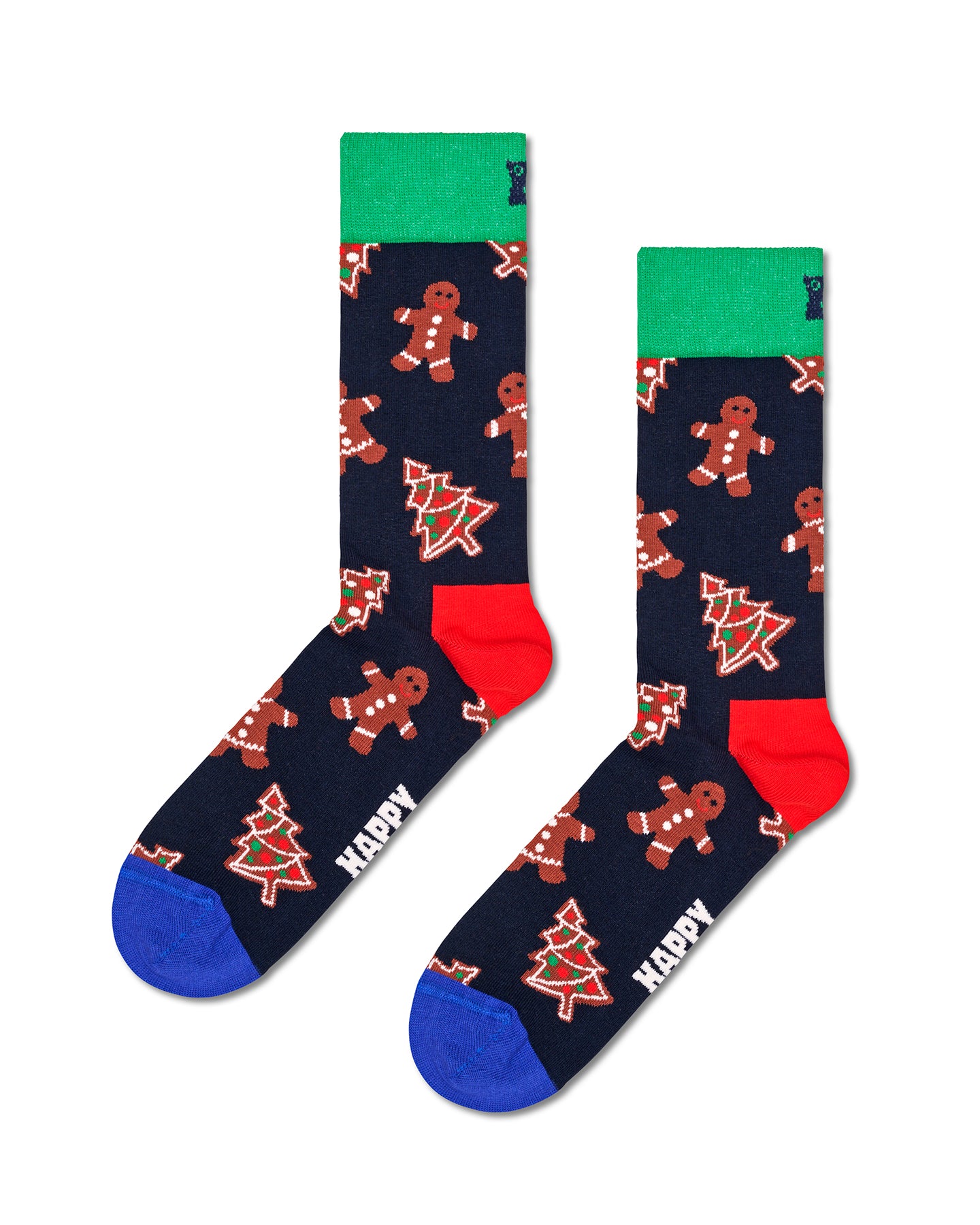 1-Pack Gingerbread Cookies Socks Gift Box