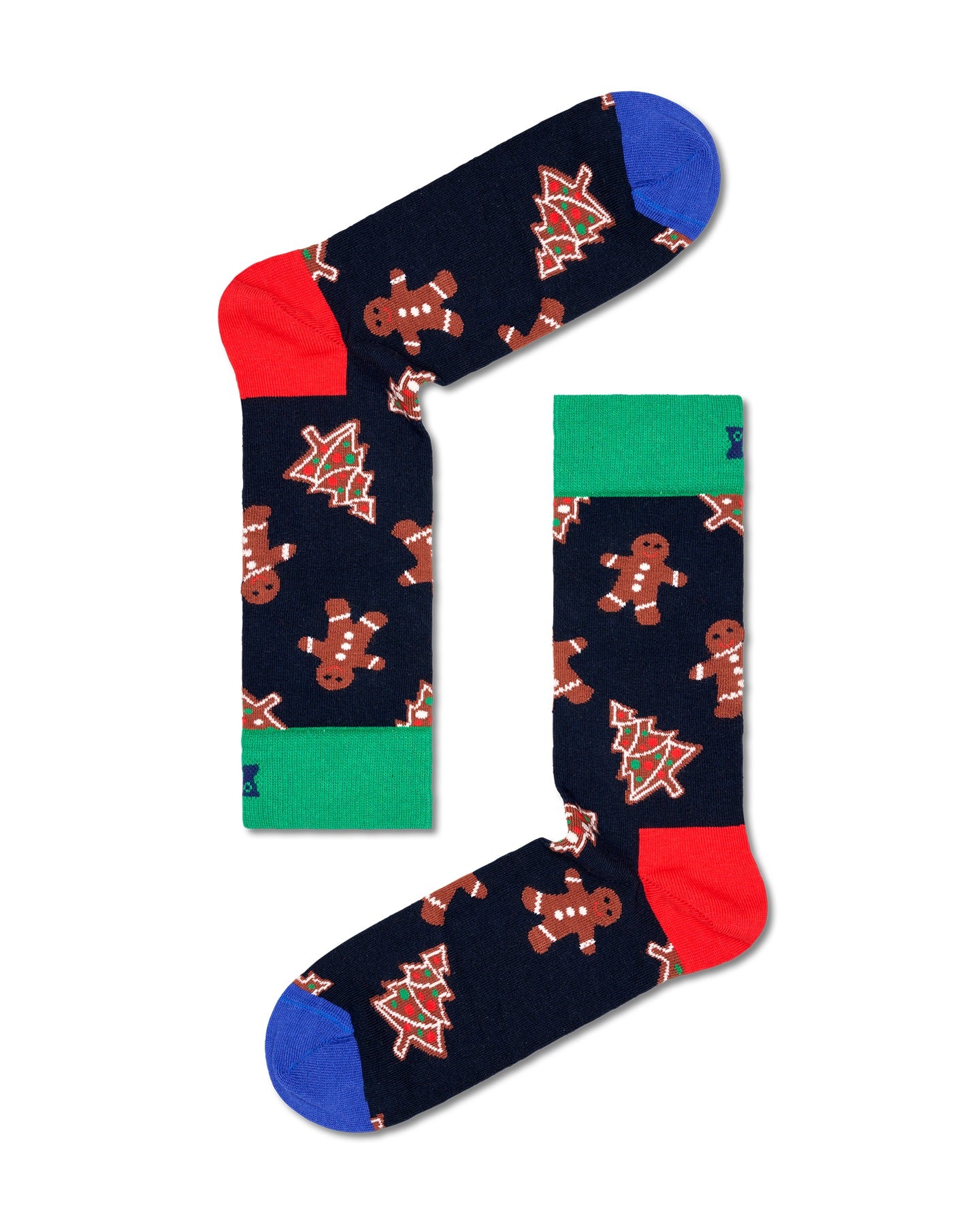 1-Pack Gingerbread Cookies Socks Gift Box