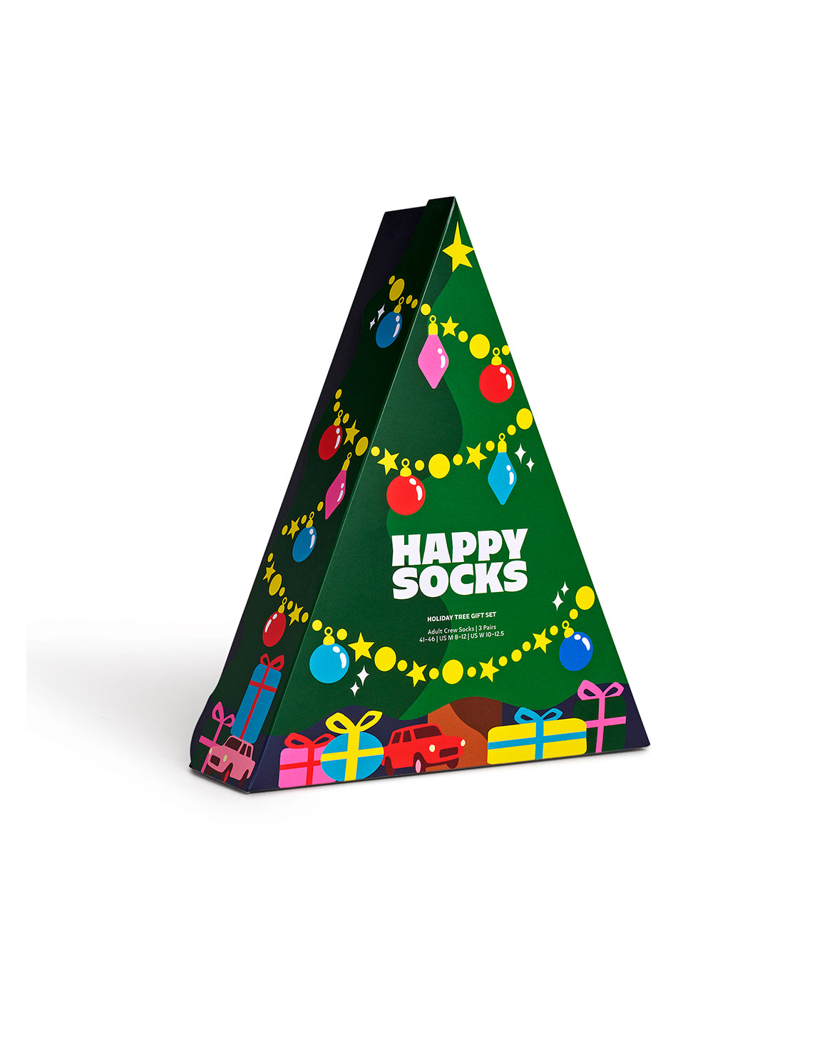 3-Pack Christmas Holiday Tree Socks Gift Set