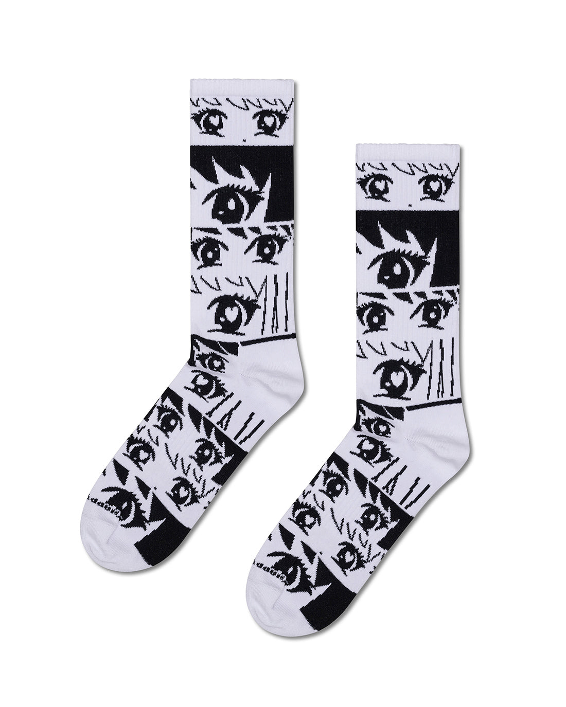 Anime Stripes Sneaker Sock